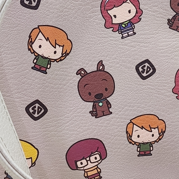 Scooby-Doo Chibi Funko All Over Print Mini Backpack BioWorld Velma Shaggy - Picture 4 of 10